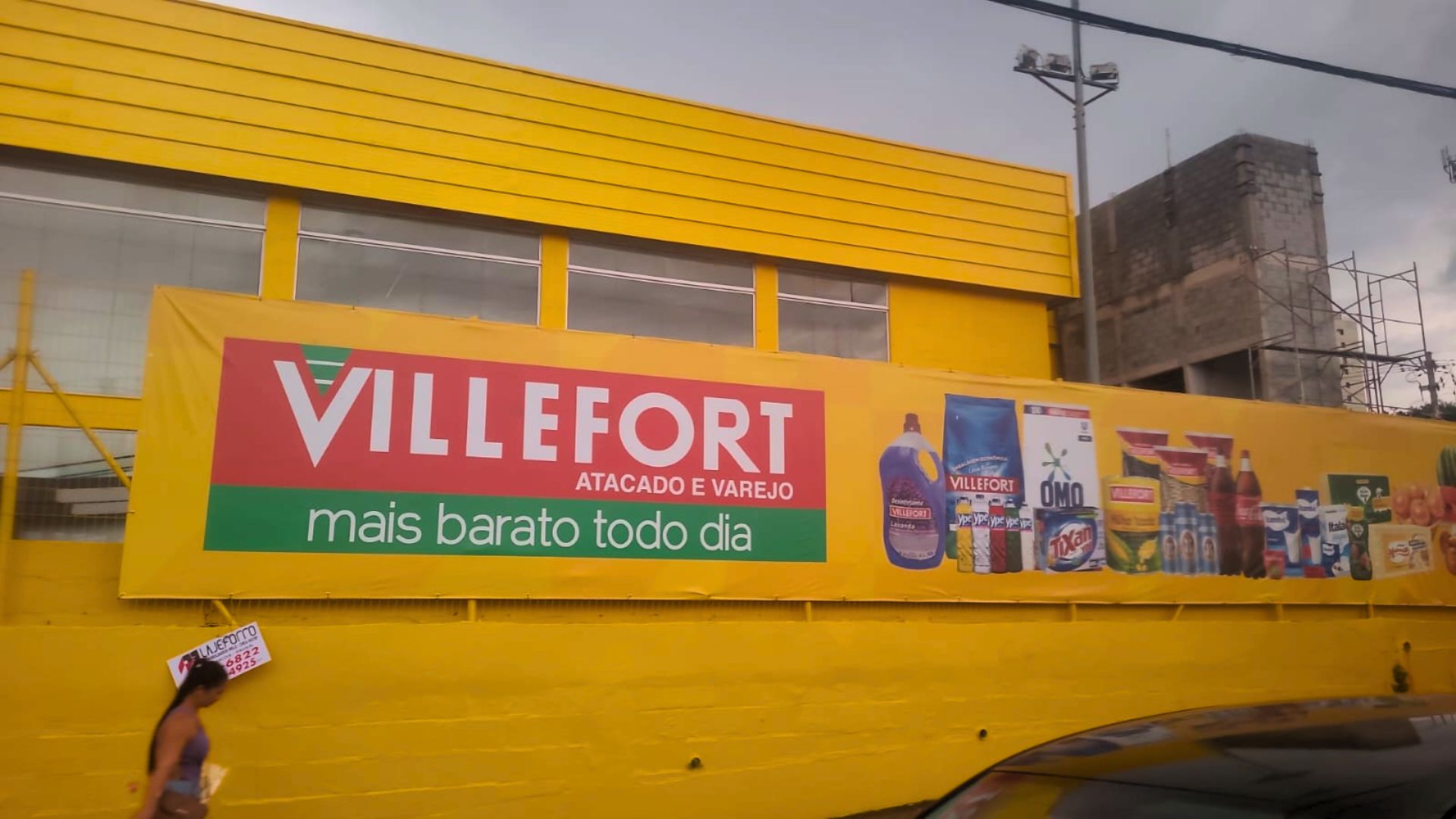 Villefort vai inaugurar nova unidade na esquina entre a Avenida Brasil e a Avenida Faiad Hanna.