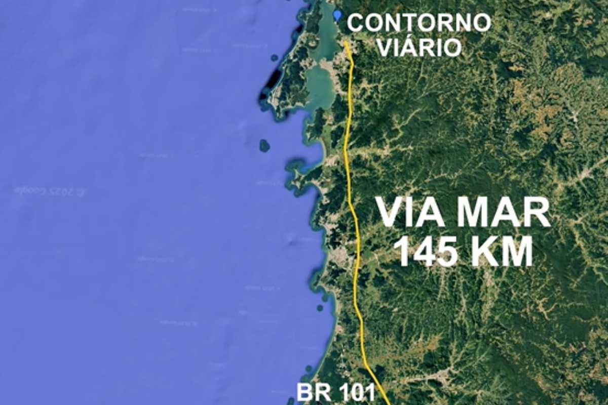 Nova rodovia brasileira com 6 faixas
