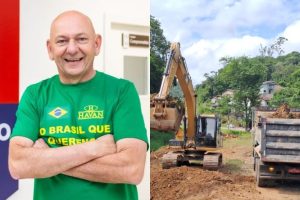 Dono da Havan, Luciano Hang doa terreno que vai abrigar reservatório com 30 milhões de litros de água para ajudar a reduzir alagamentos