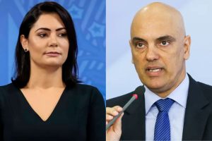 Michelle quer novo encontro com Moraes para pedir que ele conceda domiciliar a Bolsonaro