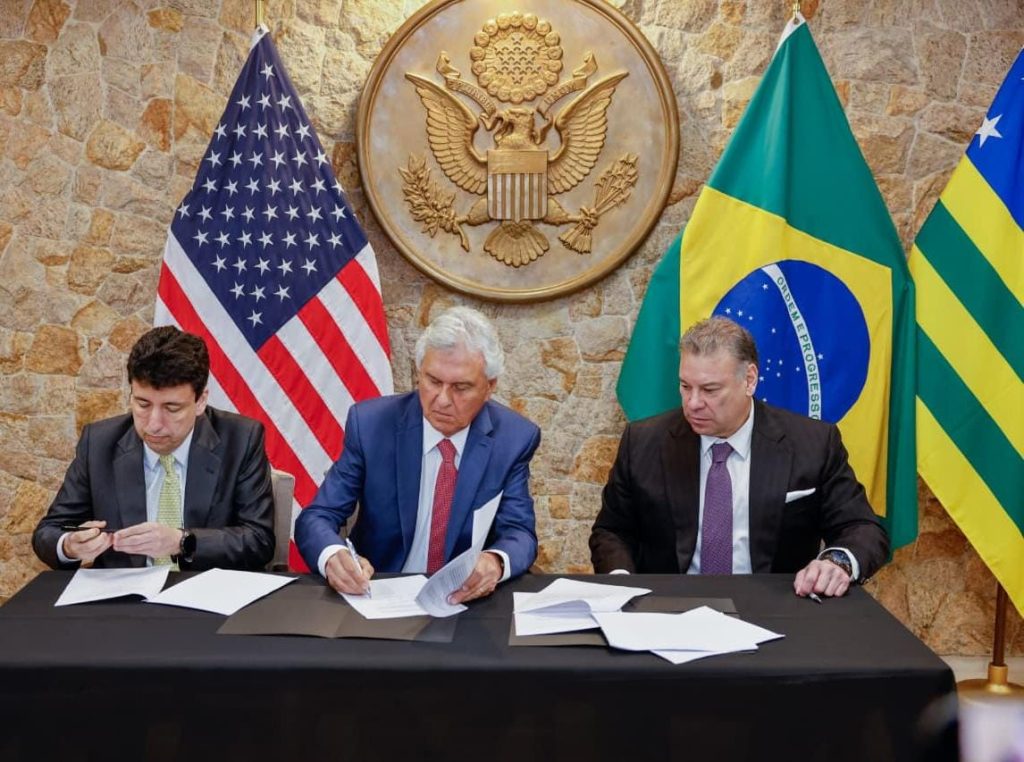 Governo de Goiás firmou acordo com os Estados Unidos para explorar minerais críticos.