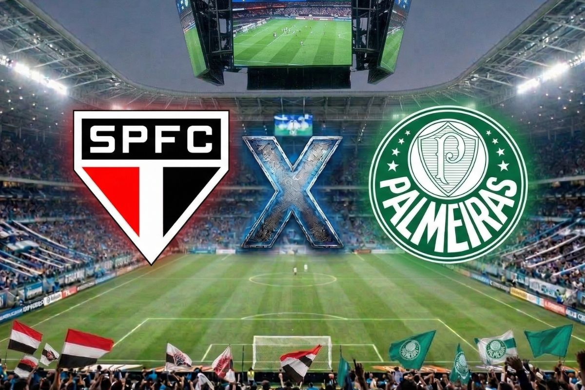 Onde assistir São Paulo x Palmeiras neste sábado (21) pela série A do Brasileirão