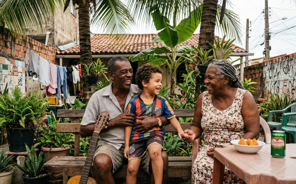 O que faz uma criança escolher o avô preferido e criar memórias que duram a vida toda