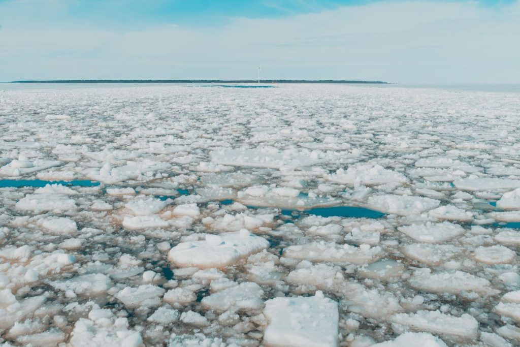 gelo a uma pressão 20.000 vezes maior que a da Terra