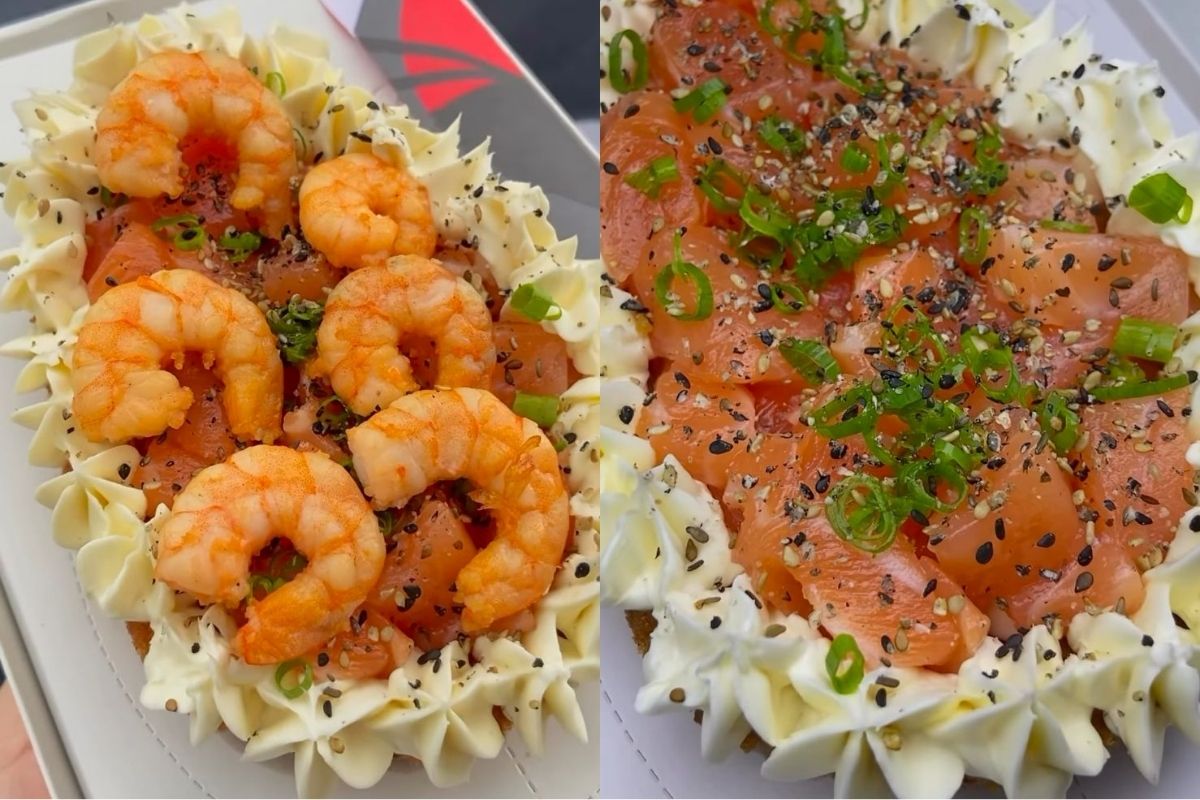 O tradicional ganhou uma versão nada óbvia: ovo de Páscoa feito de sushi chama atenção e vira febre entre os pedidos em Anápolis