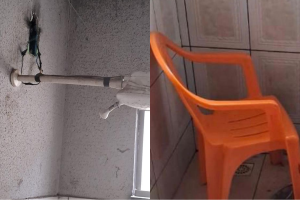 Familiares estranharam o desaparecimento e encontraram a vítima já sem vida dentro do banheiro da residência.