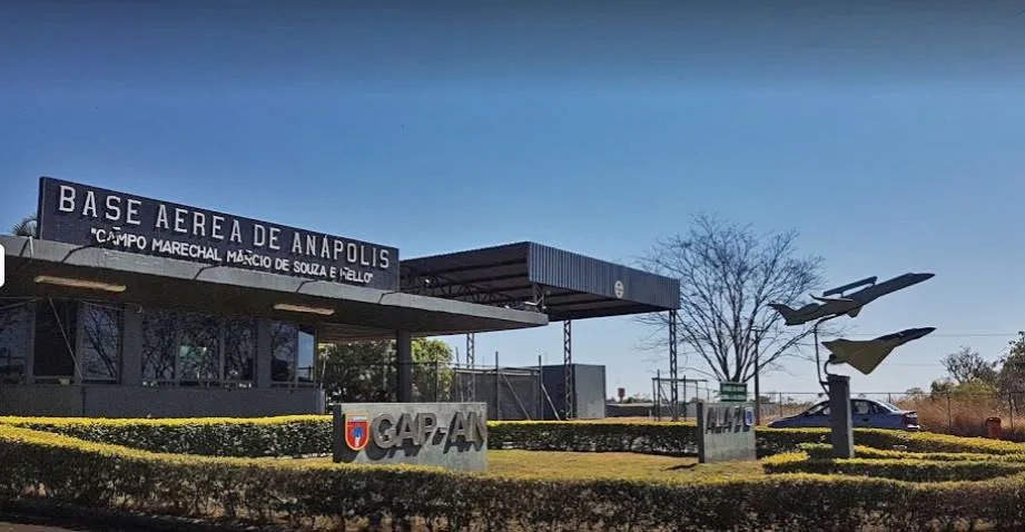 Imagem ilustrativa da Base Aérea de Anápolis. (Foto: Divulgação/FAB)