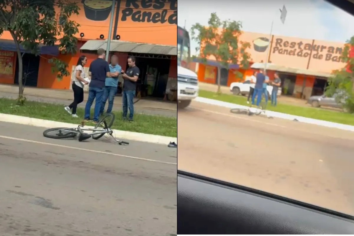 Ciclista não resistiu e morreu após duas semanas internado. (Foto: Reprodução) ônibus