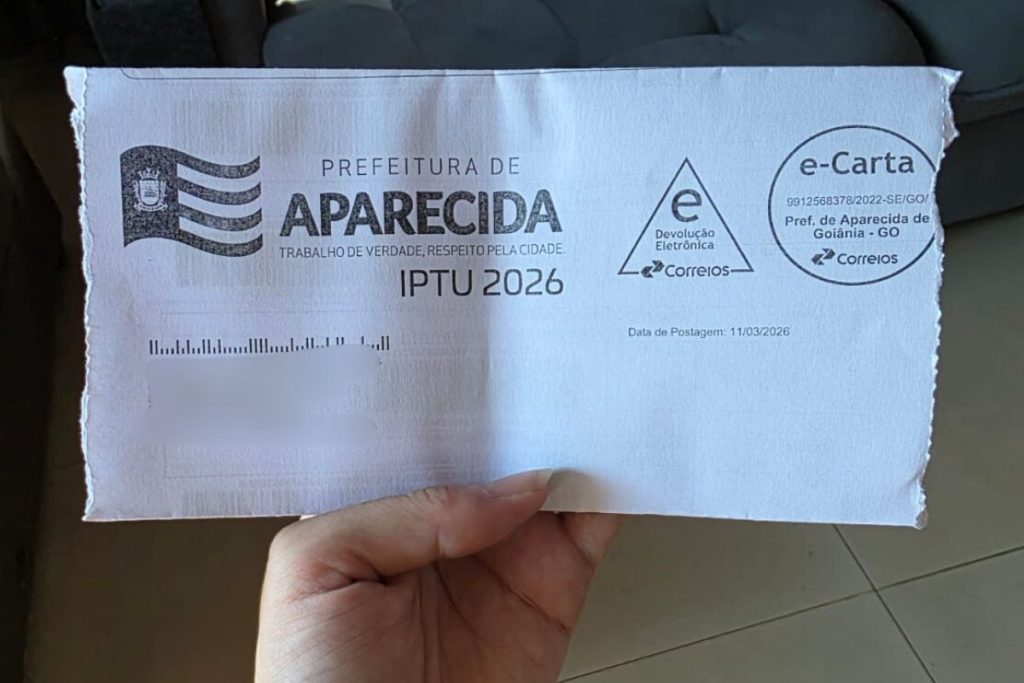 IPTU Aparecida de Goiânia