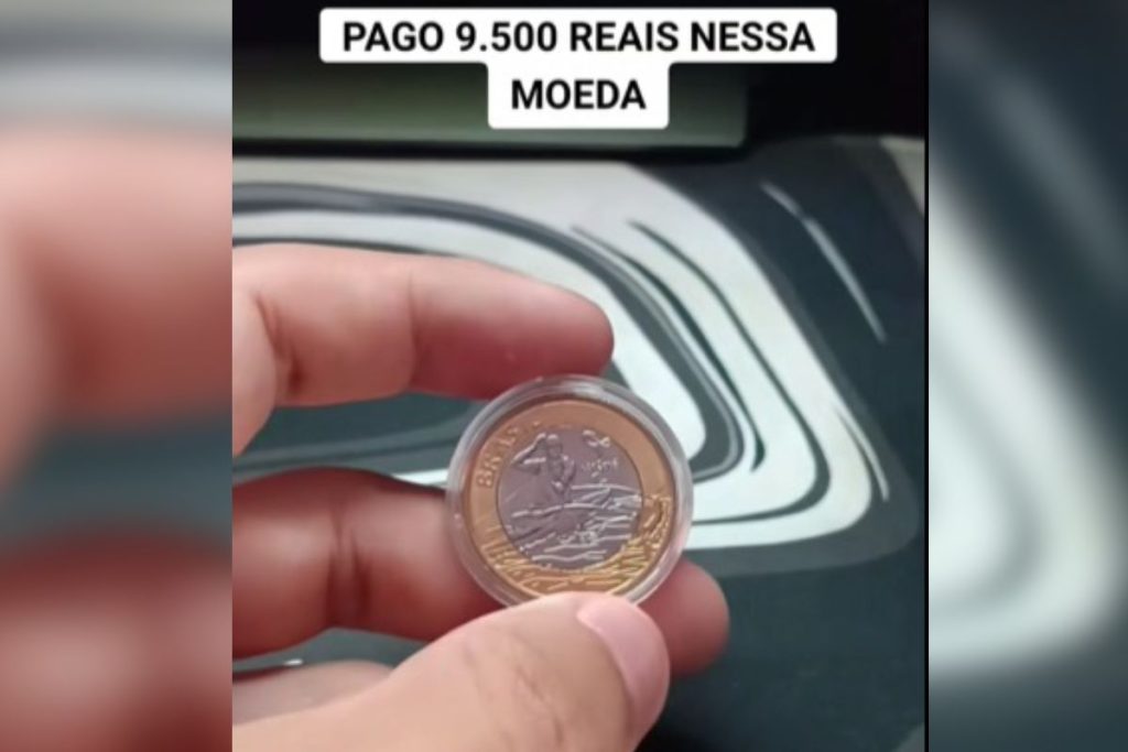 A moeda de R$ 1 que pode dar direito