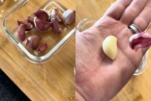 Dica dos restaurantes para descascar alho