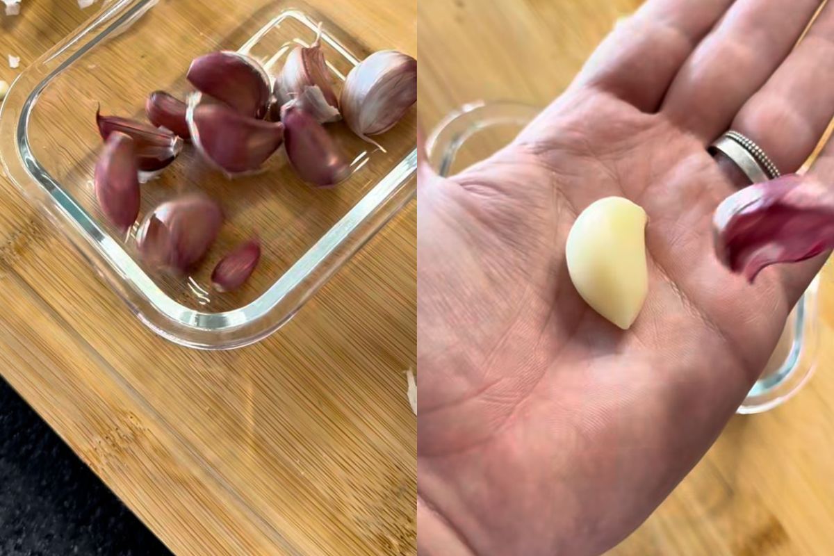 Dica dos restaurantes para descascar alho