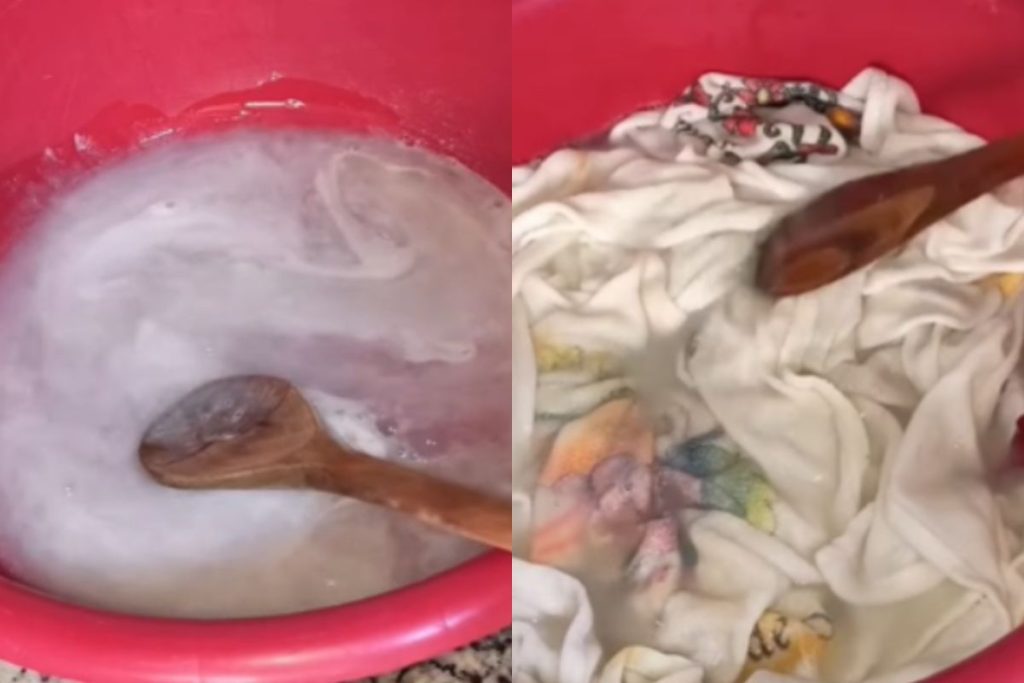 O segredo para limpar os panos de pratos