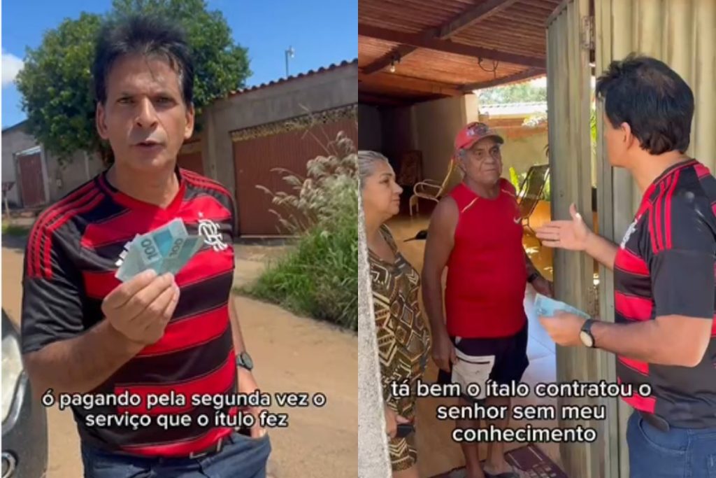 João da Luz paga idoso por roçagem de lote e exonera assessor: “não aceito caloteiro no gabinete”