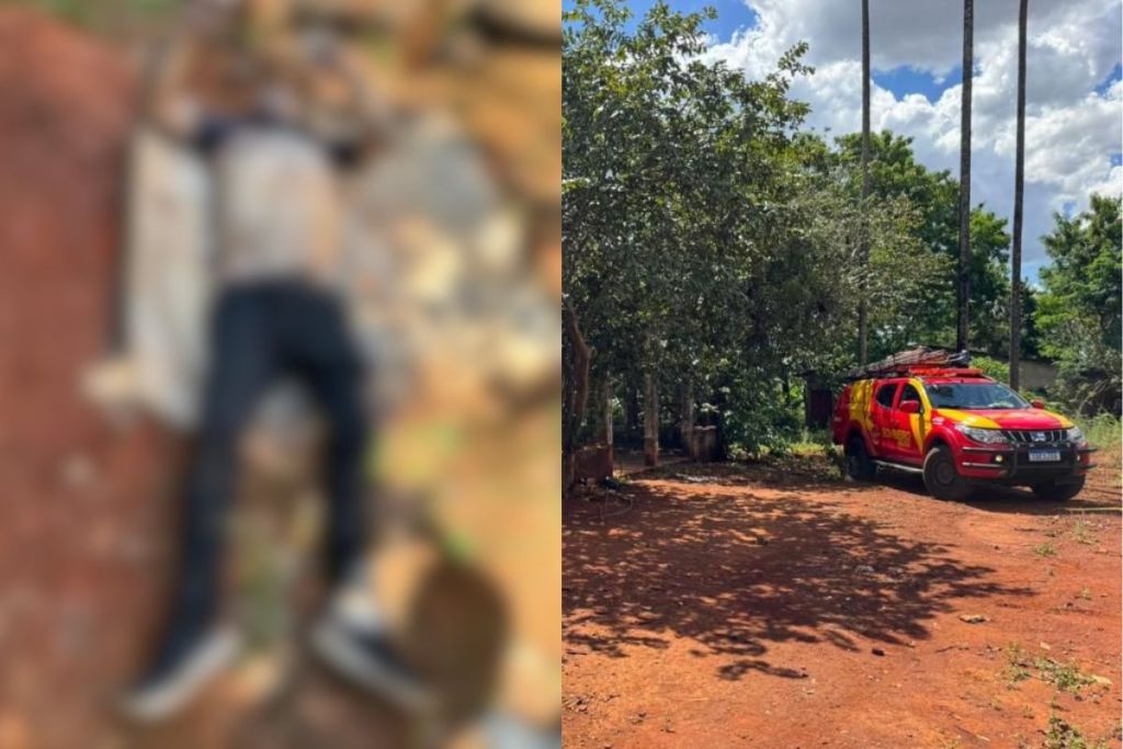 Corpo é encontrado de cabeça para baixo dentro de cisterna em Goiânia