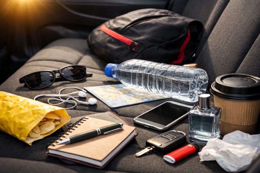 o objeto comum que você nunca deve deixar dentro do carro no sol