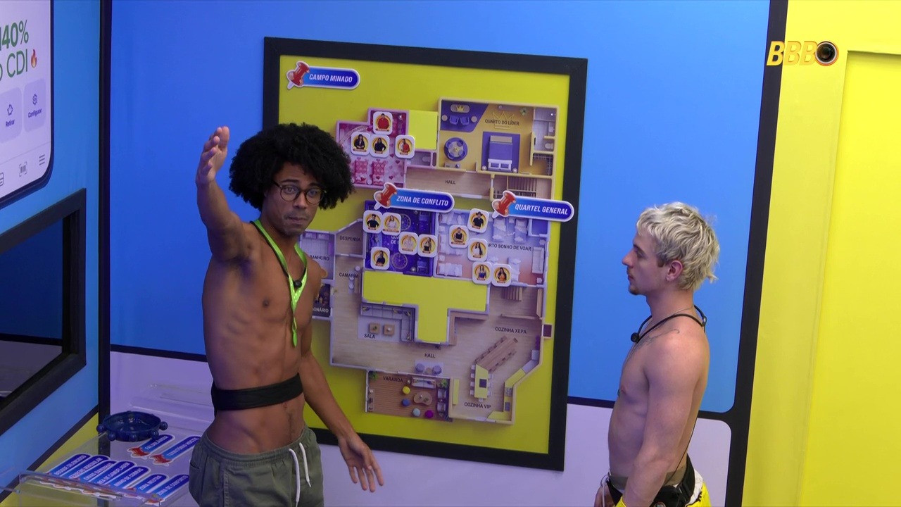 BBB 26: Breno e Juliano fecham acordo em volta à casa e bolam plano