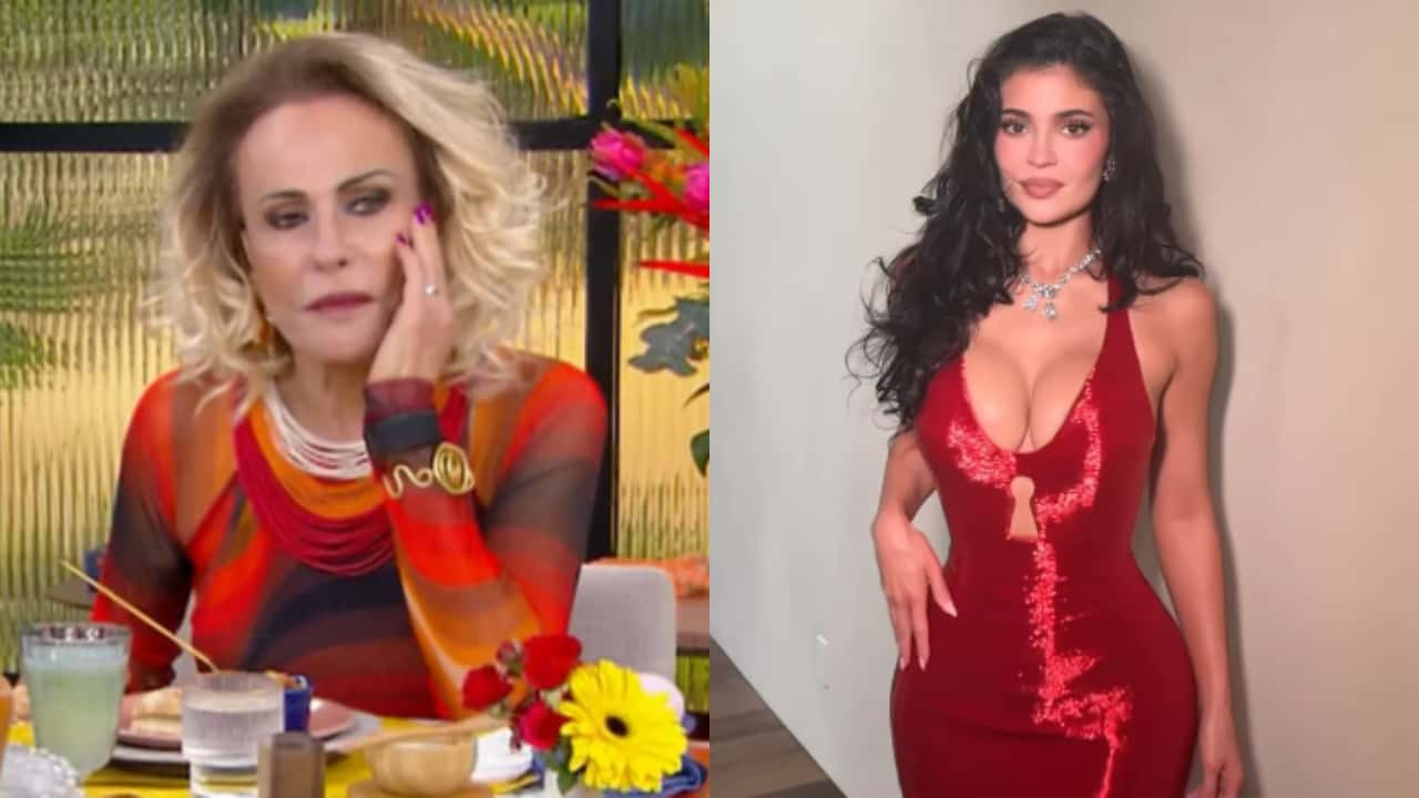 Ana Maria Braga comete gafe com Kylie Jenner no Oscar: "Melhor atriz?"