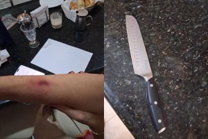 Acerto de trabalho acaba em confusão, ameaça com faca e agressões em Anápolis