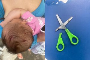Adolescente tenta matar mãe de sua filha com tesoura e acaba ferindo bebê