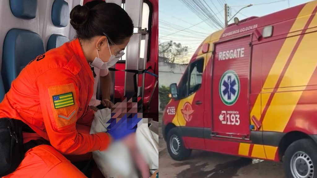Corpo de Bombeiros realizou parto de bebê em Jataí.