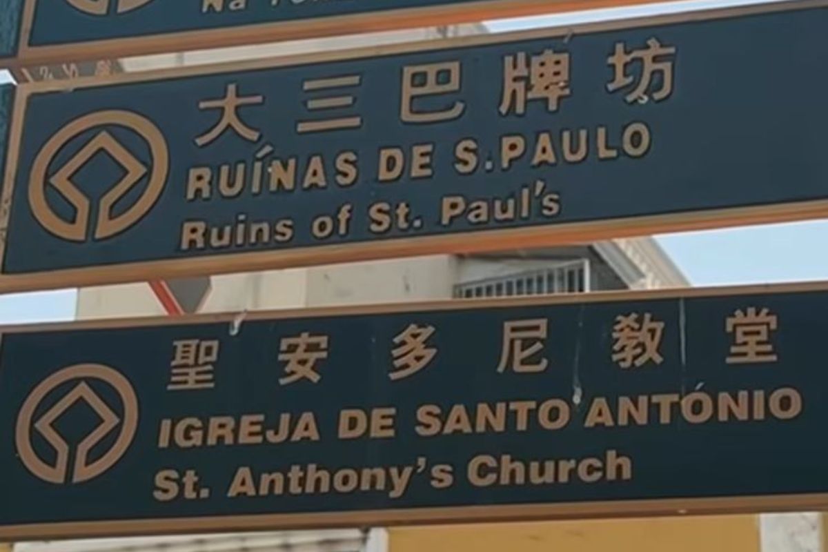 cidade chinesa onde falar português