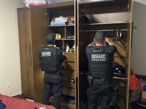 Operação foi deflagrada na manhã desta terça-feira (07). (Foto: Divulgação/PC) COCAÍNA