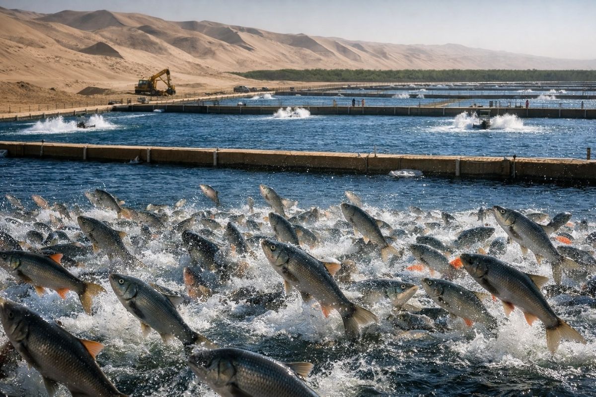 Das águas para o mundo: conheça o peixe que a China domina com 70% do mercado global, produzido em megafazendas como o “produto de luxo” da aquicultura