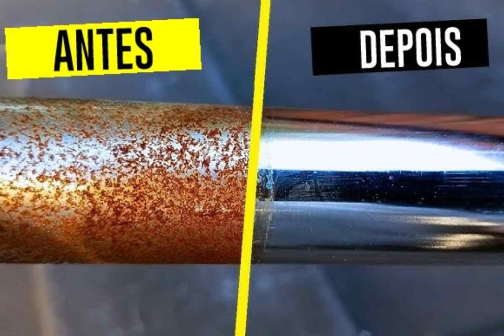 misturinha para remover ferrugem