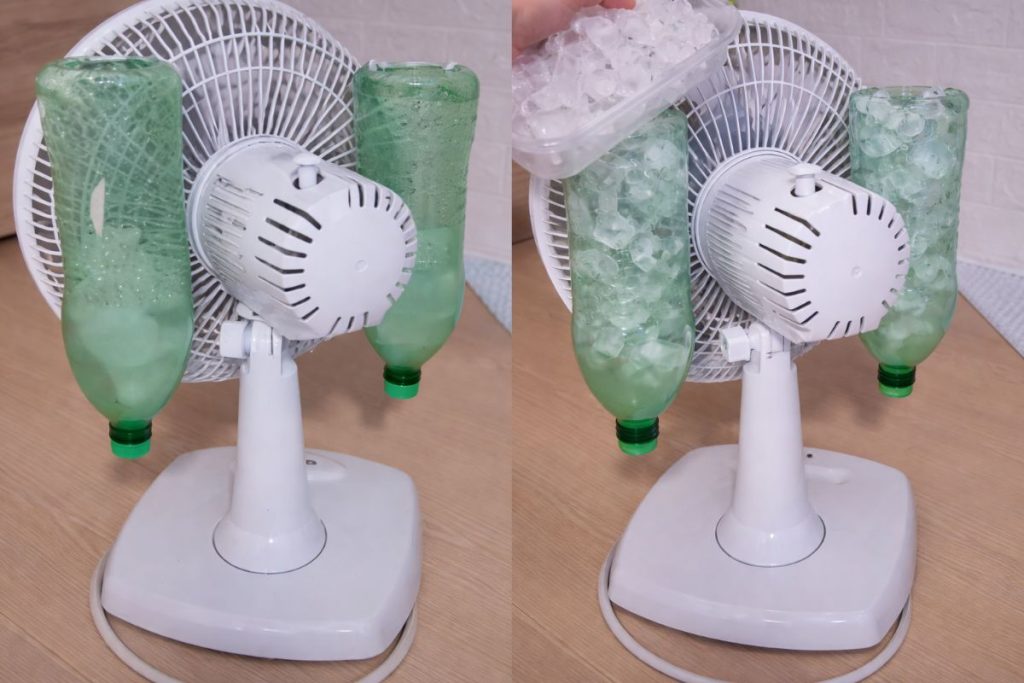 Ar-condicionado caseiro