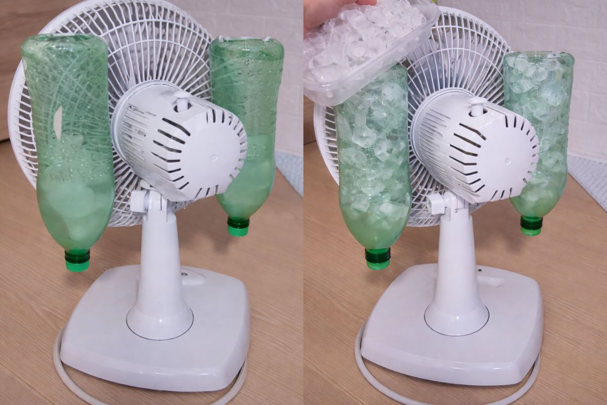 Ar-condicionado caseiro