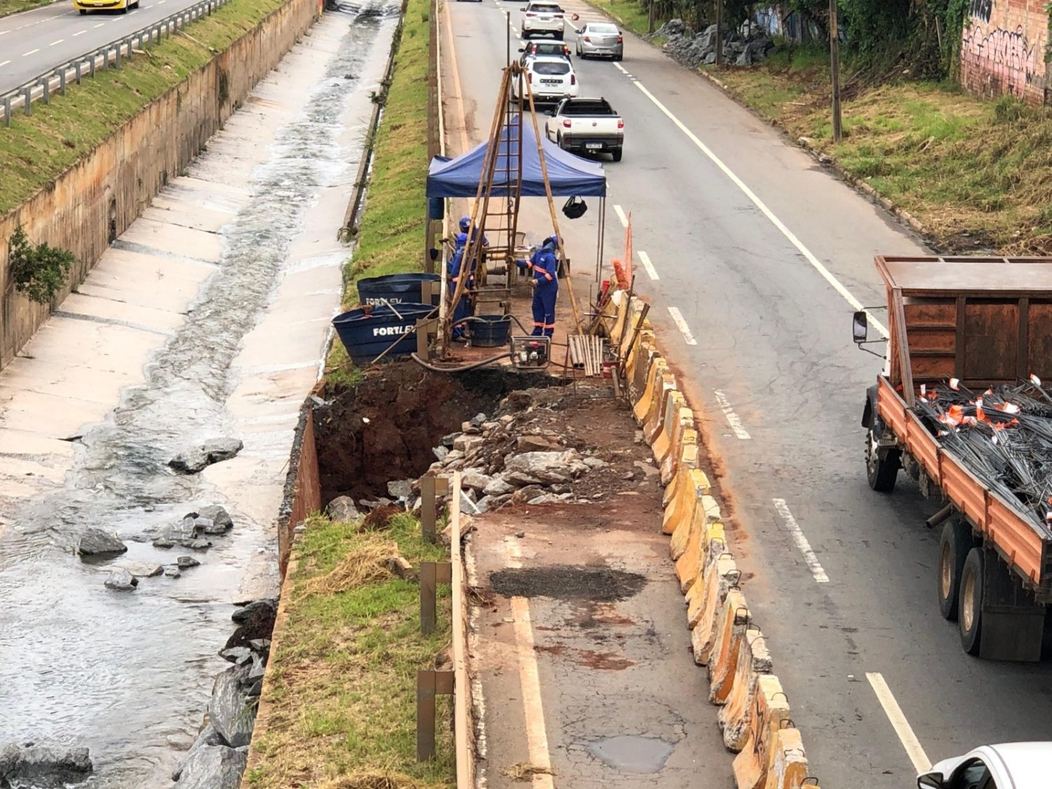 Obras na Marginal Botafogo começam neste sábado (11) com interdição total; veja rotas alternativas