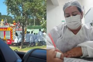 O adeus à técnica de enfermagem que morreu durante atendimento em acidente