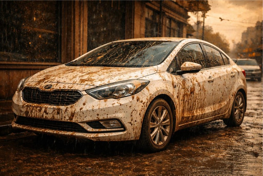 Chuva de lama: o fenômeno raro que deixa tudo sujo