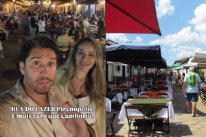 Casal visita Pirenópolis e se impressiona com preços