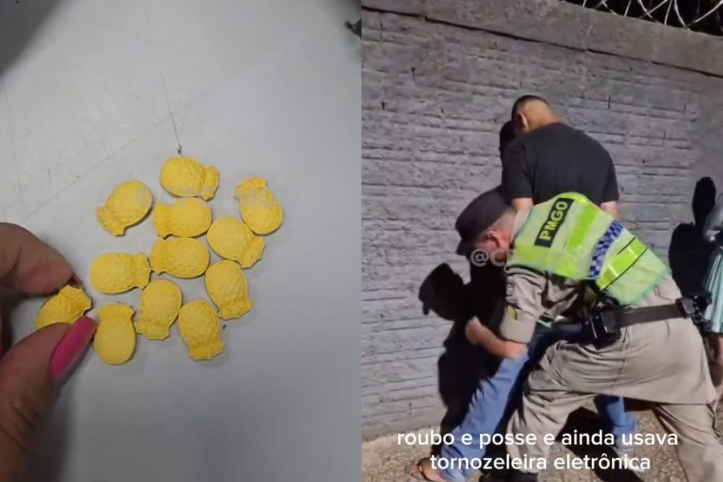 droga apreendida em Goiânia
