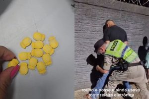 droga apreendida em Goiânia