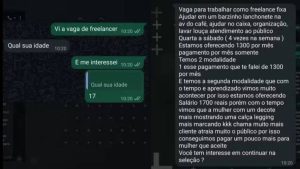 Hamburgueria oferece salário maior para candidata de 17 anos usar roupa decotada