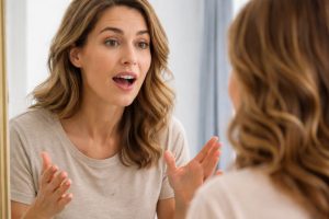 conversar sozinho em voz alta