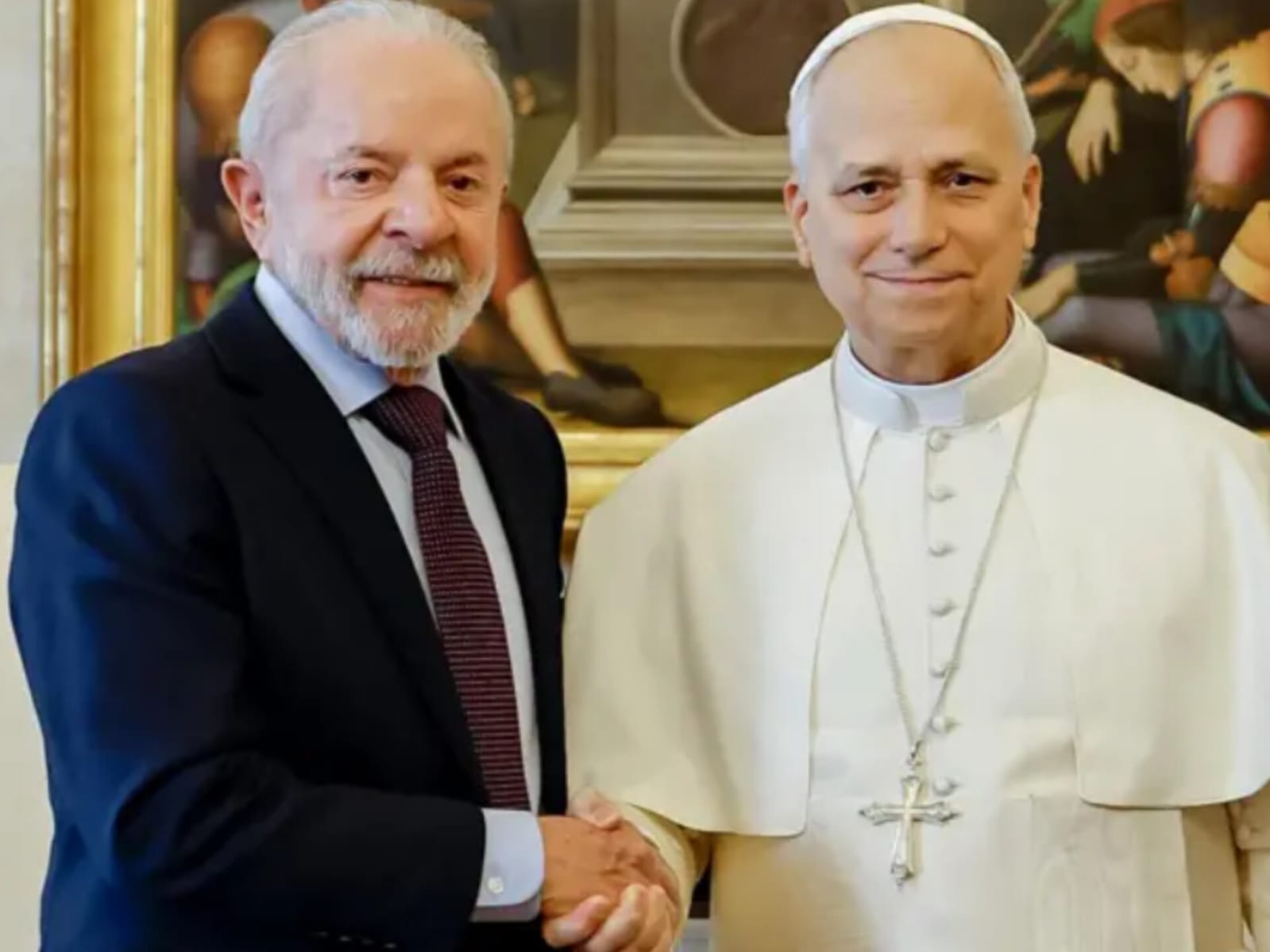 Lula defende papa após ataques de Trump