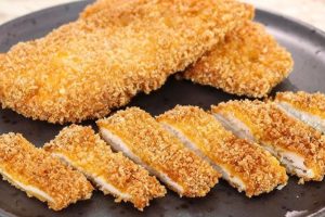 substituta econômica deixa empanados crocantes