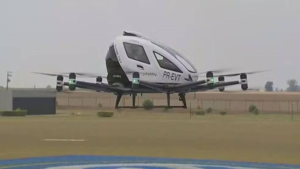 Adeus, trânsito: São Paulo testa carro voador elétrico com autonomia de 100 km e capacidade para 4 passageiros