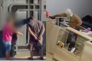 “O que você está fazendo comigo?”: mãe dá bronca em filho preso após furto