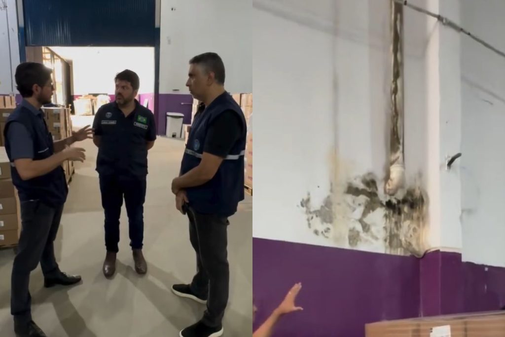 Prefeito Márcio Corrêa em fiscalização