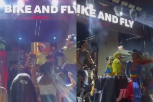 DJ Jiraya Uai anima evento de bike e agita noite em Anápolis