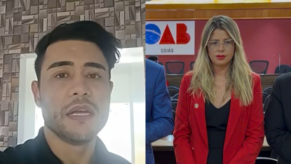 Delegado Christian Zilmon e advogada Áricka Cunha.