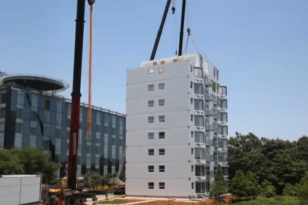 China constrói prédio de 10 andares em apenas 28 horas e surpreende o mundo