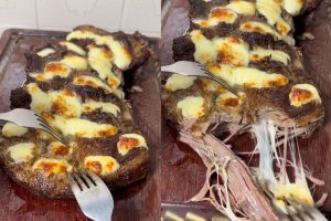 Carne de segunda em prato de restaurante chique