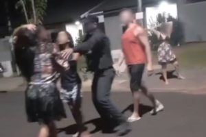 Confusão por celular termina em "barraco" entre vizinhos de condomínio em Rio Verde