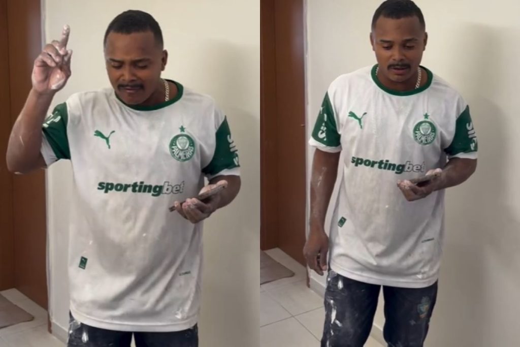 Pintor solta a voz em obra e viraliza após vídeo de comandante da PM em Goiás